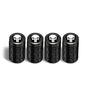 Carbon Fibre Car Wheel Tire Valve Stem Cap For Tesla Model3/Y/X/S（4pcs）