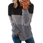 Casual Crewneck Tie Dye Sweatshirt Striped Printed Loose Soft Long Sleeve Pullover Tops Shirts
