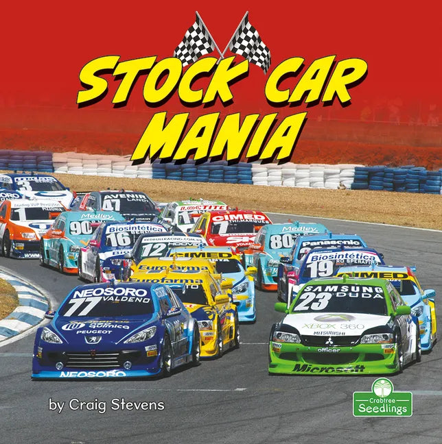Stock Car Mania - Library Binding