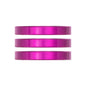 Industry Nine iRiX Headset Spacer 1-1/8'' Height: 5mm Aluminum Purple 3pcs