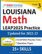 LEAP Test Prep: 3rd Grade Math Practice Workbook and Full-length Online Assessments: LEAP Study Guide - Paperback