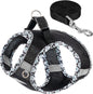 Dog Harness and Leash Set No Pull Reflective Step In Adjustable Small Dogs Cats