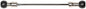 Burley Coho 5mm Skewer Hitch - Replaces QR Skewer - 190mm