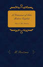 A Grammar of Late Modern English - Part I. the Sentence - Second Half the Composite Sentence - Paperback