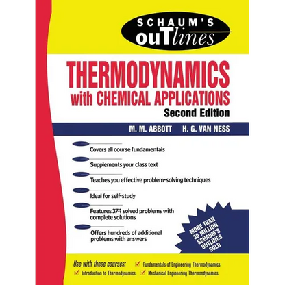 Schaum's Outline of Thermodynamics with Chemical Applications - Paperback