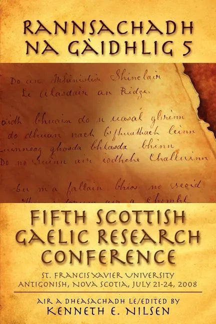 Rannsachadh Na Gaidhlig 5: Fifth Scottish Gaelic Research Conference - Paperback