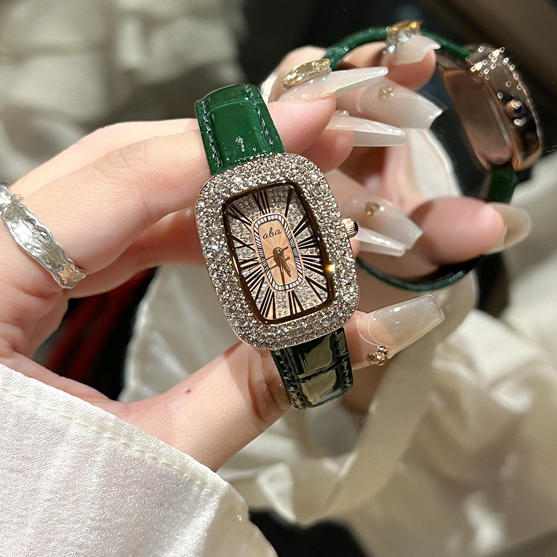 Full Diamond Waterproof Quartz Watch
