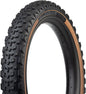 45NRTH Dillinger 4 Tire - 26 x 4.2 Tubeless Folding Tan 60 TPI 168 Large Concave Carbide Aluminum Studs