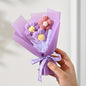 One Piece of a Creative Knitted Artificial Bouquet, Ideal for Gifts on Valentine'S Day And Mother'S Day, As Well As Small Christmas Presents And Home Decor Embellishments