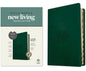NLT Large Print Thinline Reference Bible, Filament Enabled (Leatherlike, Evergreen Mountain, Indexed, Red Letter) - Imitation Leather