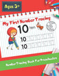 My First Number Tracing Book For Preschoolers: Best Workbook for Kids Practice with Pen Control, Tracing and learning Numbers for kids Kindergarten (a - Paperback