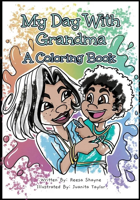 My Day With Grandma: A Coloring Book - Paperback