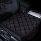 Winter Short Plush Backless Three-piece Seat Cushion