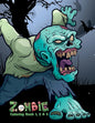 Zombie Coloring Book 1, 2 & 3 - Paperback