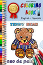 Play & Learn Coloring Book 1: English - Spanish - Paperback