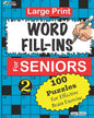 Large Print WORD FILL-INS For SENIORS; Vol. 2 - Paperback