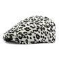 Personalized Ethnic Style Floral Beret Women's British Retro Corduroy