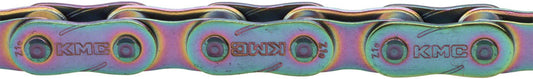 KMC Z1eHX Wide Chain - Single Speed 1/2" x 1/8" 112 Links Neo Chrome