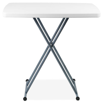 Folding Snack Table Height Adjustable Dining Tea Coffee Table TV Side Tray Laptop Desk For Home Office Indoor Outdoor Use