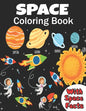 Space Coloring Book: coloring planets, astronauts, Rockets and space ships, meanwhile learning facts about space ( a fun way to learn and h - Paperback