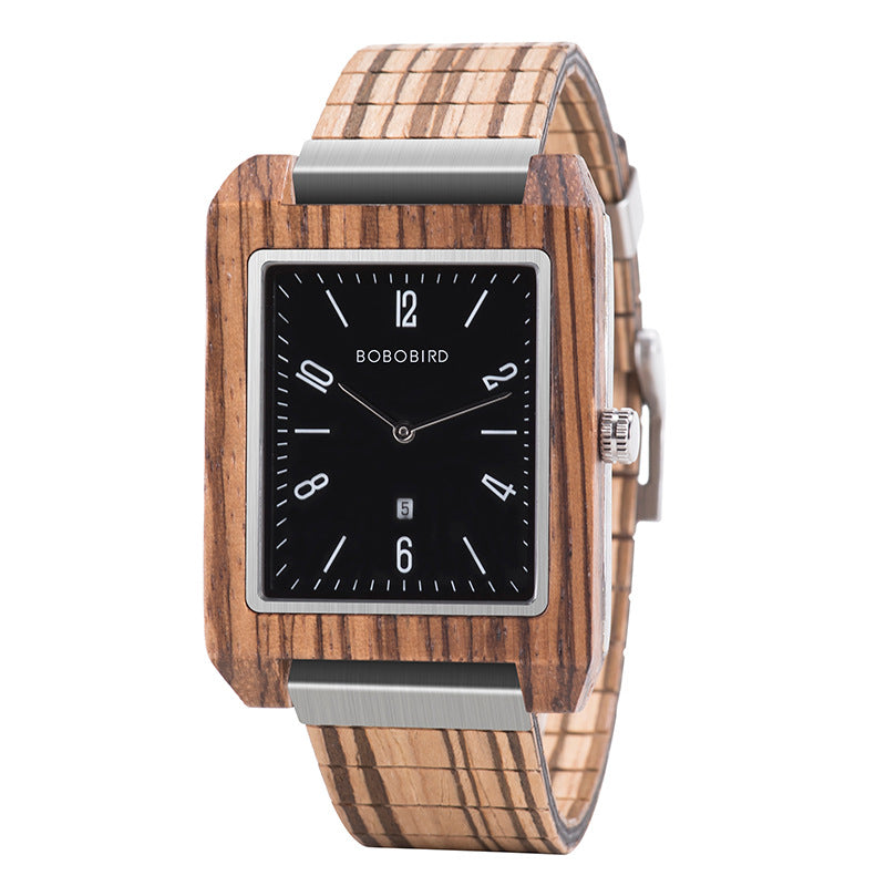 Wooden Watch Minimalist And Fresh-style Gift