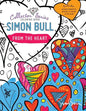 Simon Bull Coloring Book: From The Heart - Paperback