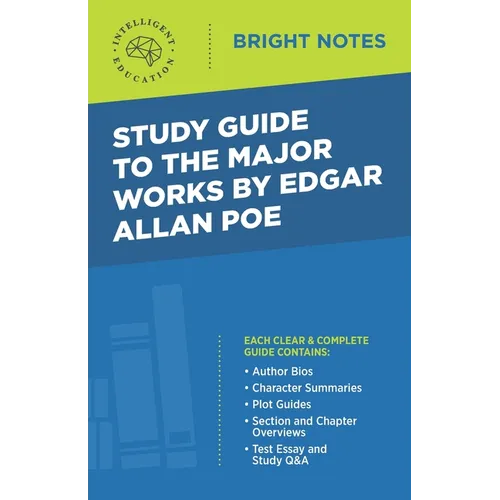 Study Guide to the Major Works by Edgar Allan Poe - Paperback