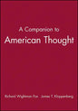 A Companion to American Thought - Paperback