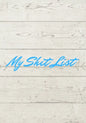My Shit List - Paperback