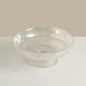 Glass Fruit Tray Living Room Coffee Table