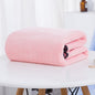 Coral Fleece Soft Bath Towel - Absorbent and Cozy Adult Household Essential