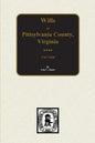Pittsylvania County, Virginia 1767-1820, Wills Of. - Paperback