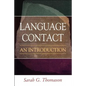 Language Contact: An Introduction - Paperback