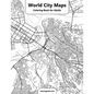 World City Maps Coloring Book for Adult - Paperback