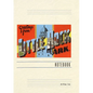 Vintage Lined Notebook Greetings from Little Rock - Paperback