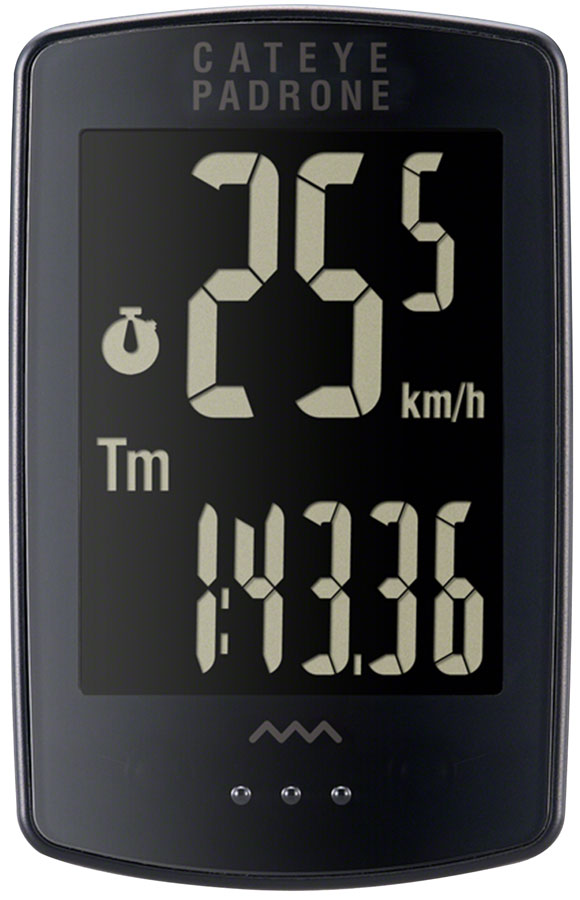 CatEye Padrone Stealth WL Bike Computer - Wireless Black