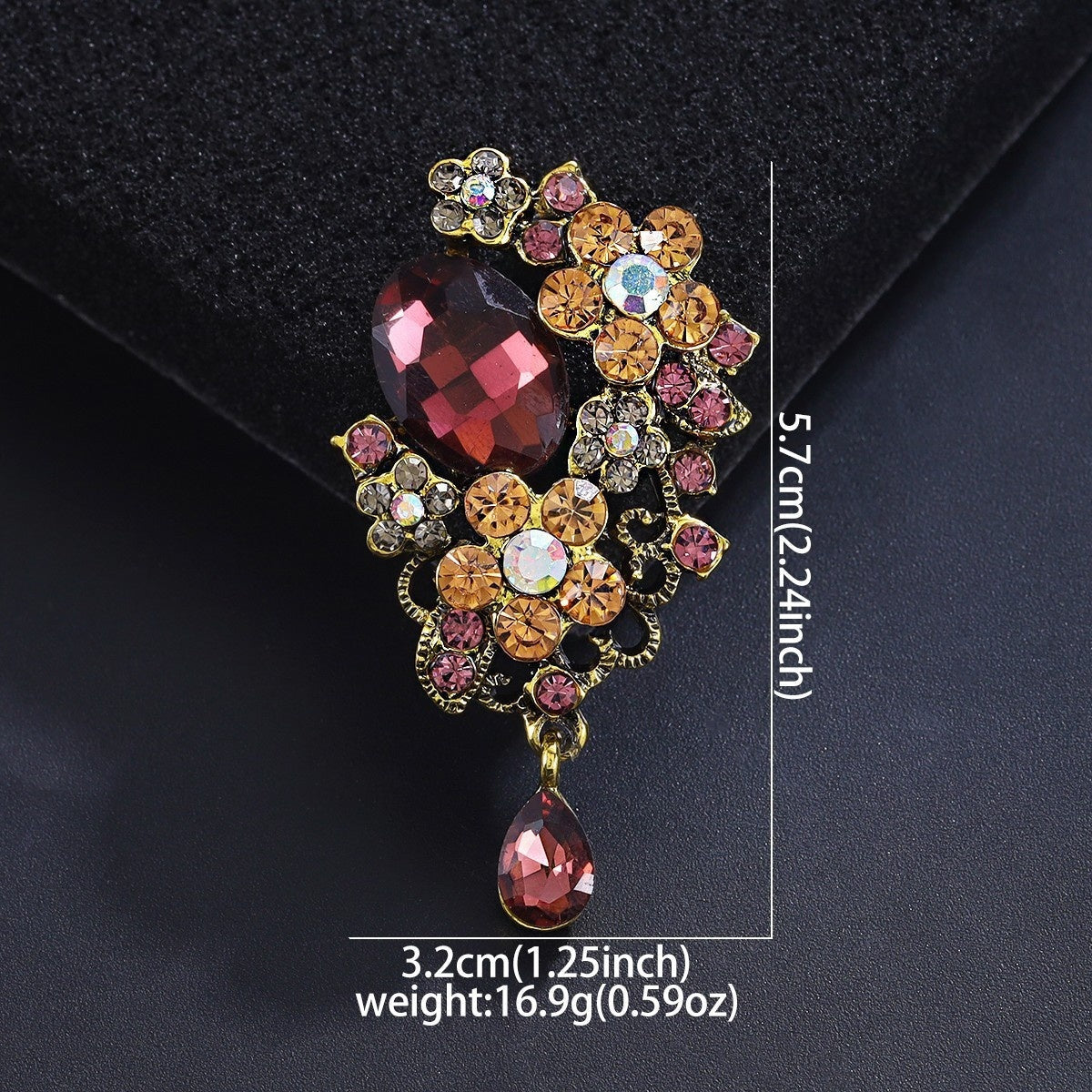Luxurious Elegant Clothing Brooch For Men And Women