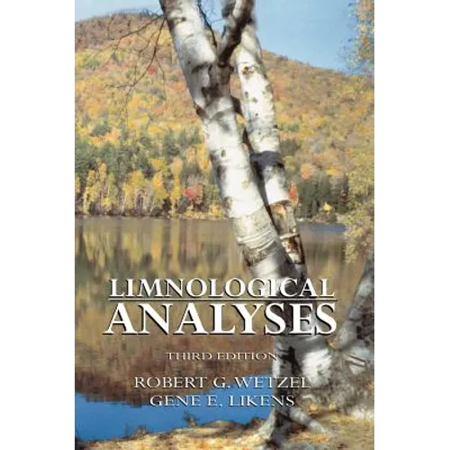 Limnological Analyses - Hardcover