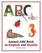 Animal ABC Book in English and Danish - Paperback