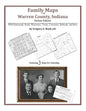 Family Maps of Warren County, Indiana, Deluxe Edition - Paperback