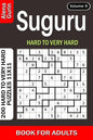 Suguru puzzle book for Adults: 200 Hard to Very Hard Puzzles 11x11 (Volume9) - Paperback