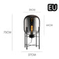 Modern Scandinavian Industrial Style Glass Tetrapod Table Lamp