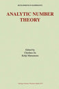 Analytic Number Theory - Paperback
