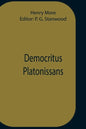 Democritus Platonissans - Paperback