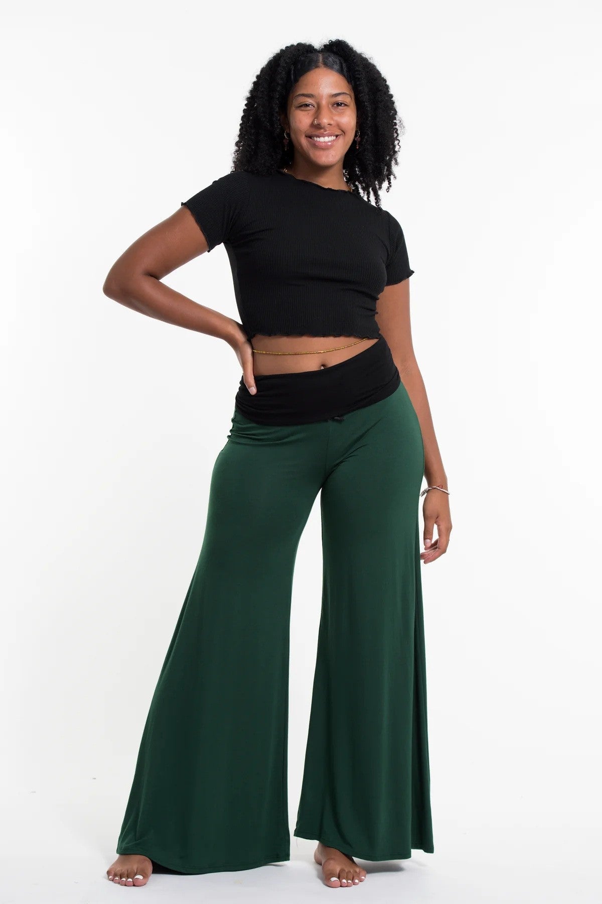 Womens Casual Wide-leg Pants For Sports And Leisure