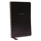 Nkjv, Thinline Bible, Leathersoft, Black, Red Letter Edition, Comfort Print: Holy Bible, New King James Version - Imitation Leather