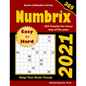 2021 Numbrix: 365 Easy to Hard Puzzles for Every Day of the Year: Keep Your Brain Young - Paperback