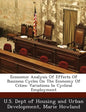 Economic Analysis of Effects of Business Cycles on the Economy of Cities: Variations in Cyclical Employment - Paperback