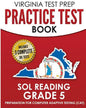 VIRGINIA TEST PREP Practice Test Book SOL Reading Grade 5: Preparation for Computer Adaptive Testing (CAT) - Paperback