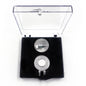 Acrylic Transparent Mark Coin Fork Cap Clip Set Gift Box